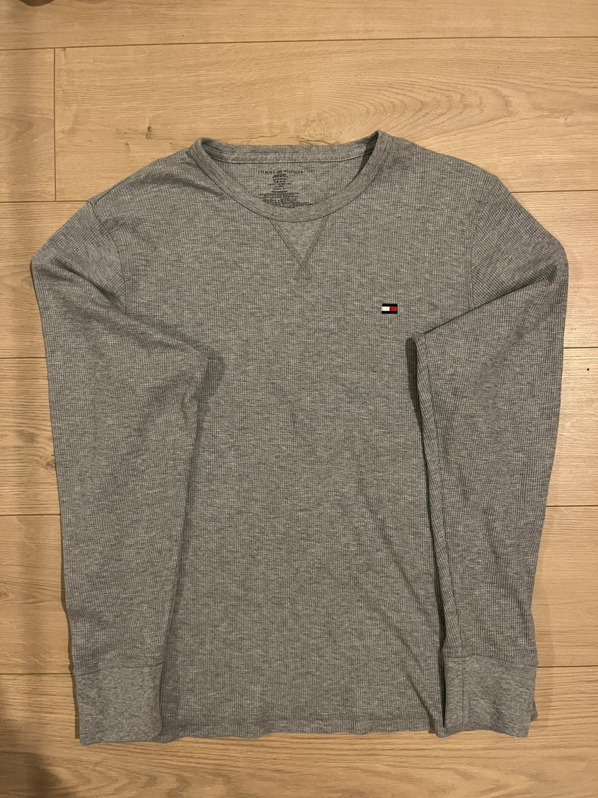Tommy Hilfiger longsleeve trui maat XL Z.G.A.N, Ophalen of Verzenden, Zo goed als nieuw, Maat 56/58 (XL), Grijs