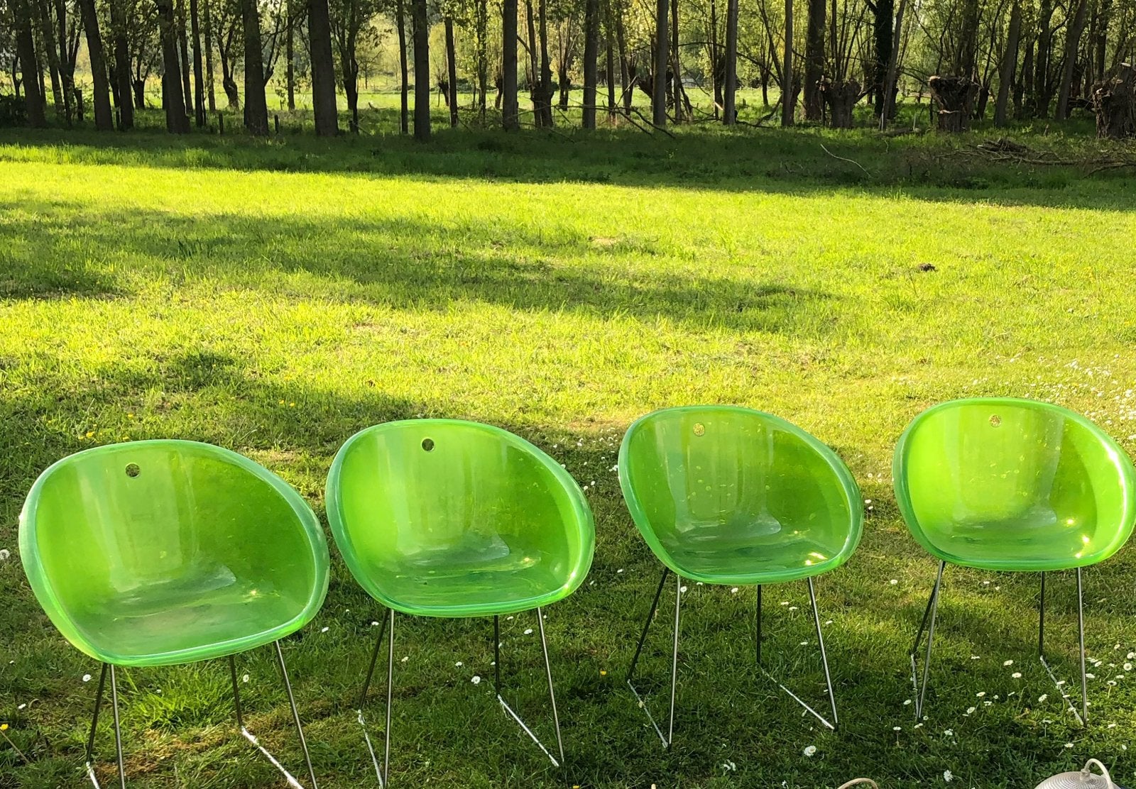 Pedrali stoelen, Huis en Inrichting, Ophalen, Gebruikt, Vier