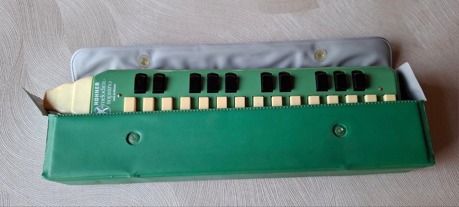 vintage Hohner melodica Soprano, Muziek en Instrumenten, Ophalen of Verzenden, Gebruikt, Met koffer of doosje