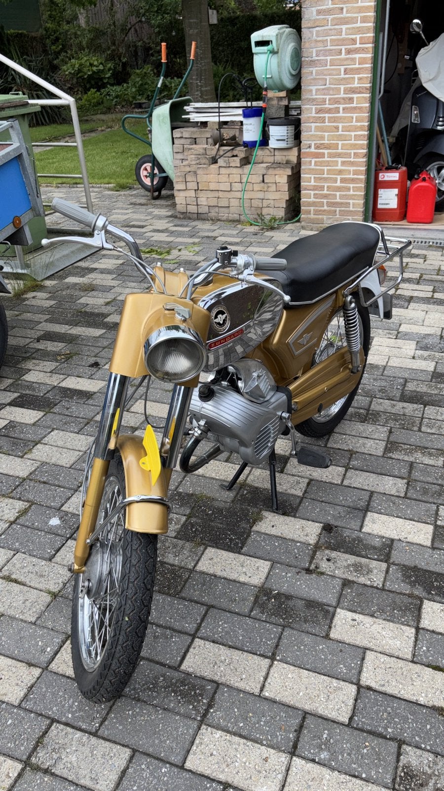 Zundapp 517 en parfait état, Autres modèles, Comme neuf, Classe B (45 km/h), Enlèvement