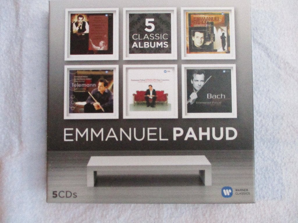 Fantastische Emmanuel Pahud doos met 5 cd's,, Boxset, Ophalen of Verzenden, Zo goed als nieuw, Classicisme
