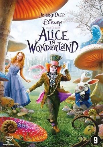 Disney Alice in Wonderland (2010) Dvd, Cd's en Dvd's, Vanaf 9 jaar, Ophalen of Verzenden, Gebruikt, Fantasy