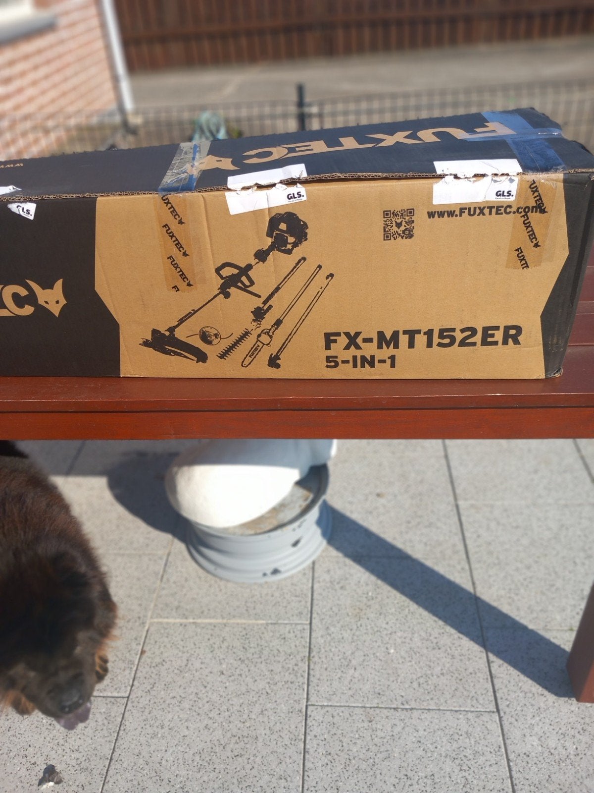 nieuwe bosmaaier op benzine, Tuin en Terras, Ophalen