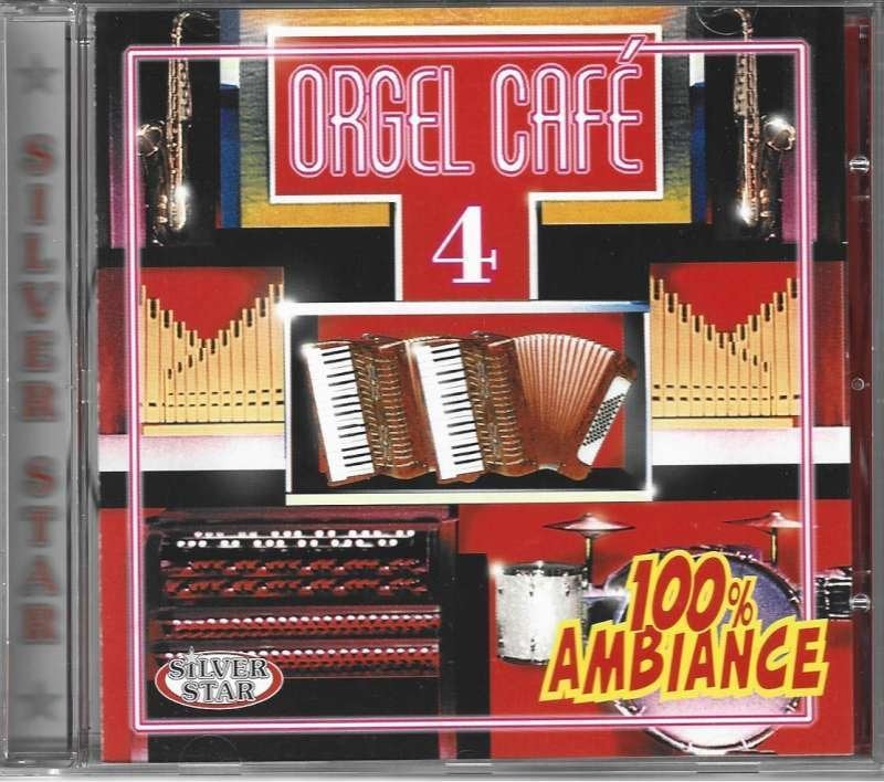 CD Orgel Café 4 -100 % Ambiance, Cd's en Dvd's, Cd's | Instrumentaal, Zo goed als nieuw, Ophalen of Verzenden