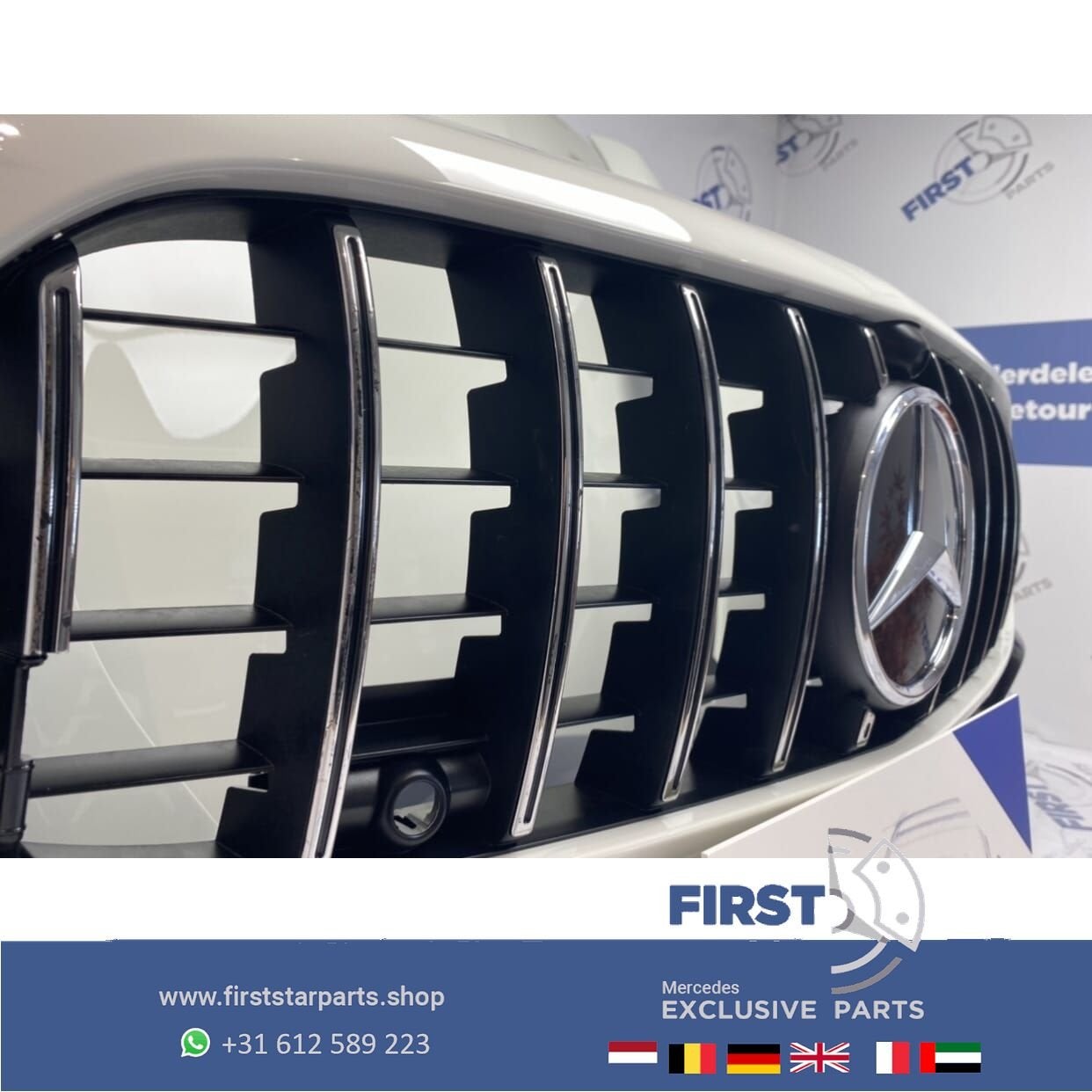 W177 V177 A KLASSE PANAMERICANA STYLE GRIL ZWART / CHROOM 20, Utilisé, -, -, Enlèvement ou Envoi