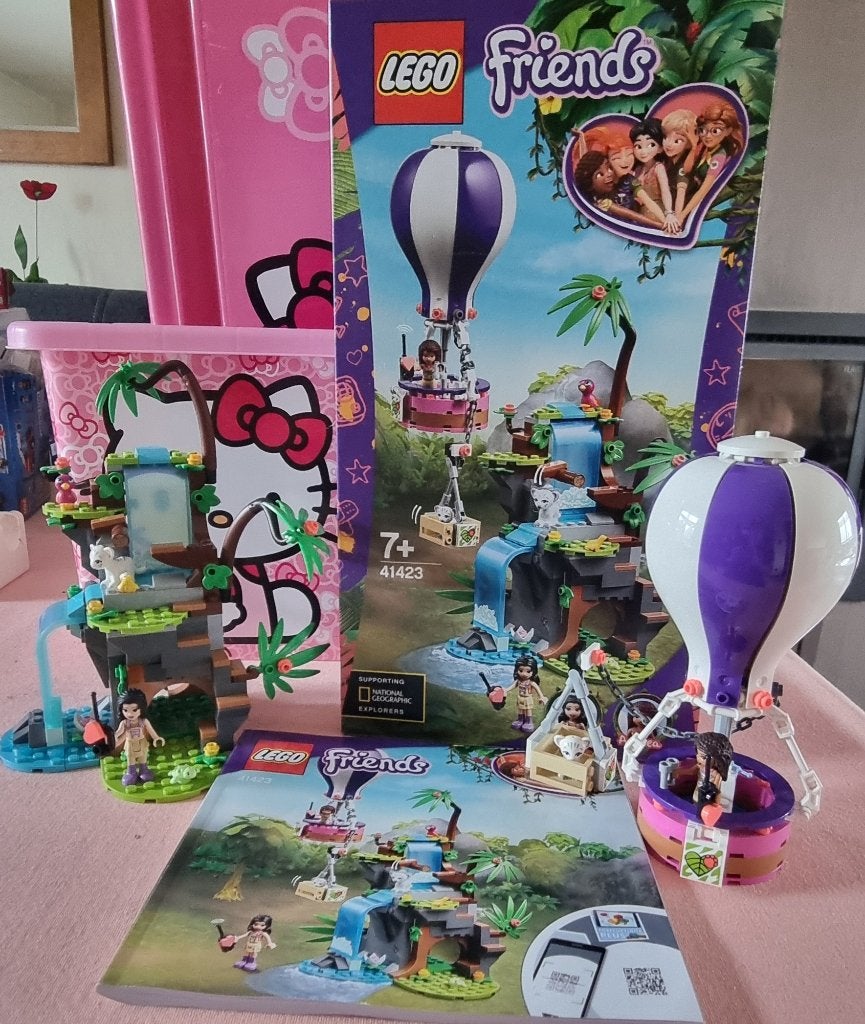 LEGO Friends 41423 —Le sauvetage d'un tigre en montgolfière, Enlèvement ou Envoi, Lego, Ensemble complet, Friends