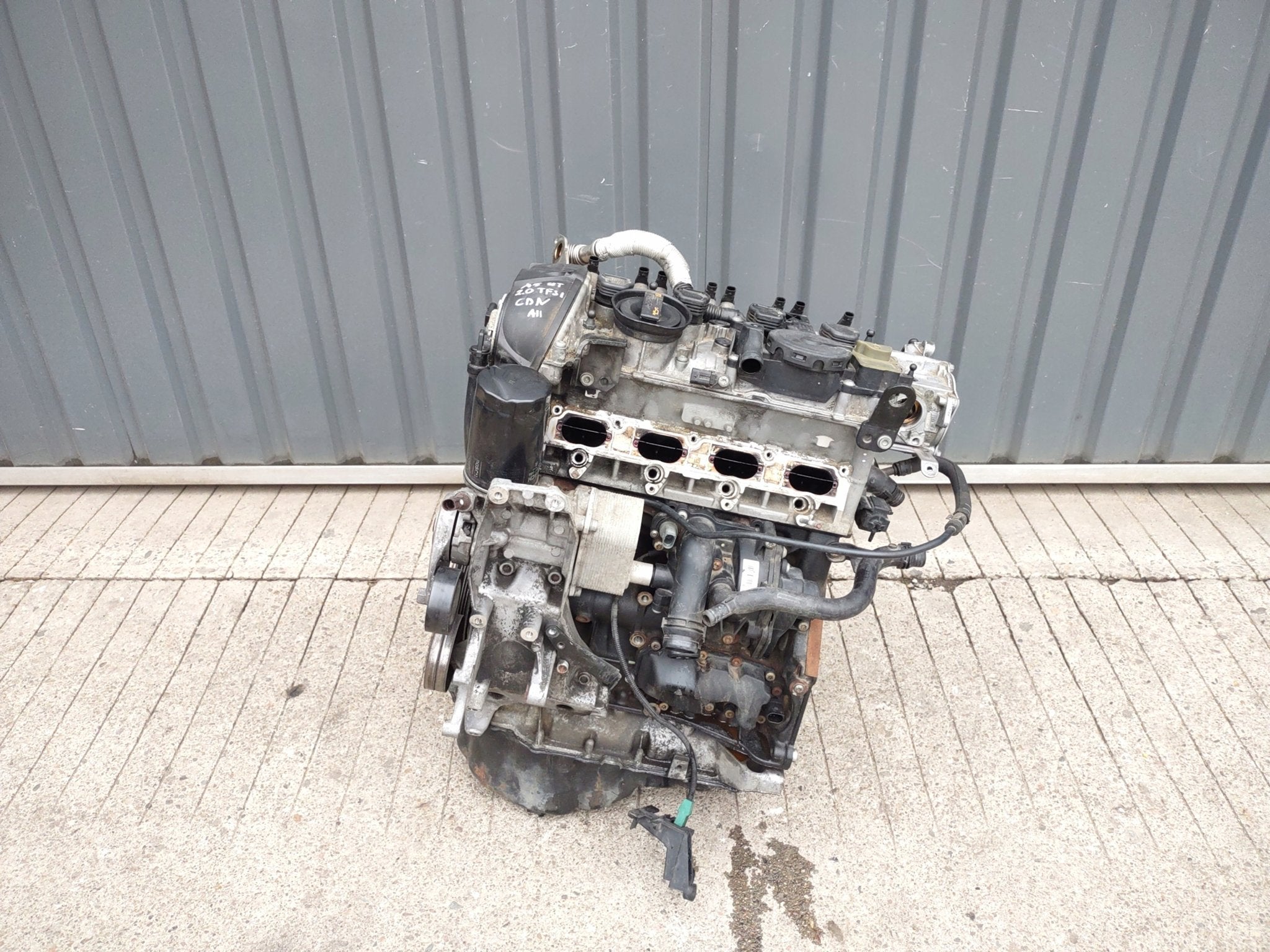 Moteur CDND Complet AUDI SEAT EXEO A4, Envoi, Utilisé, Skoda