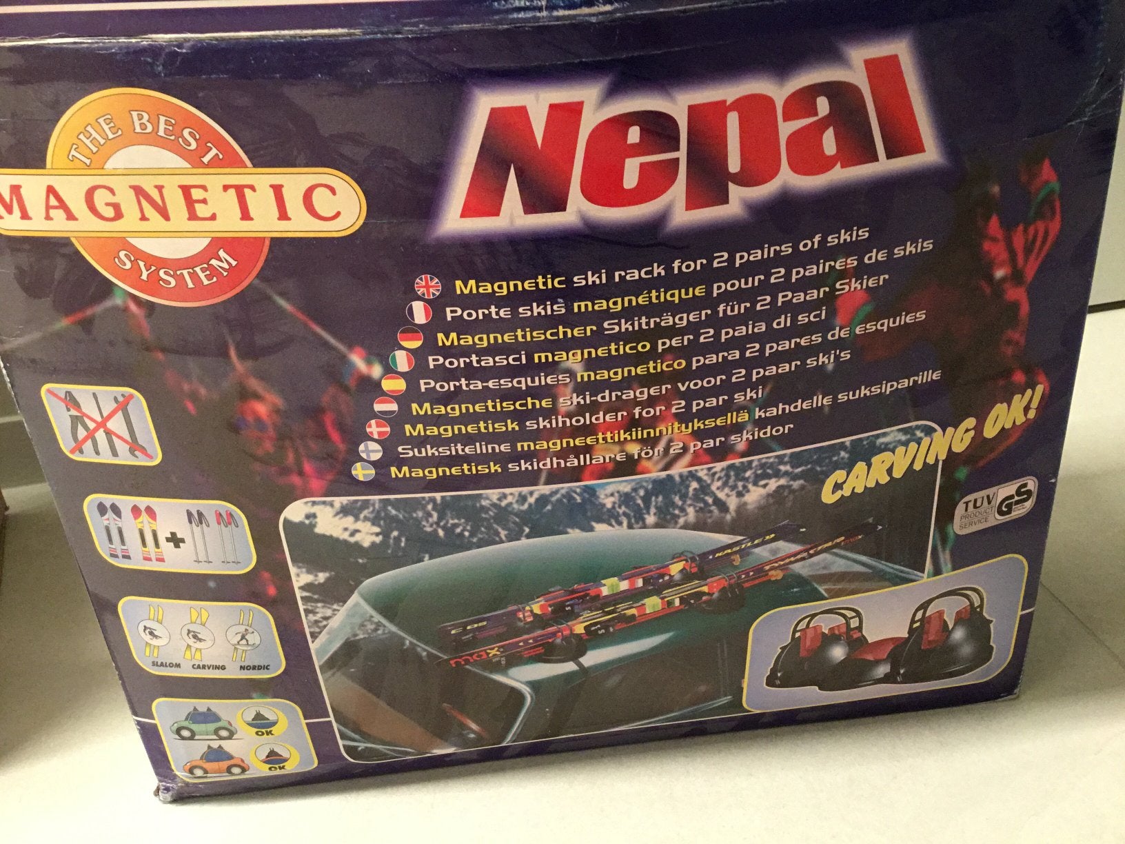 Magnetische skidrager, Ophalen of Verzenden, Zo goed als nieuw