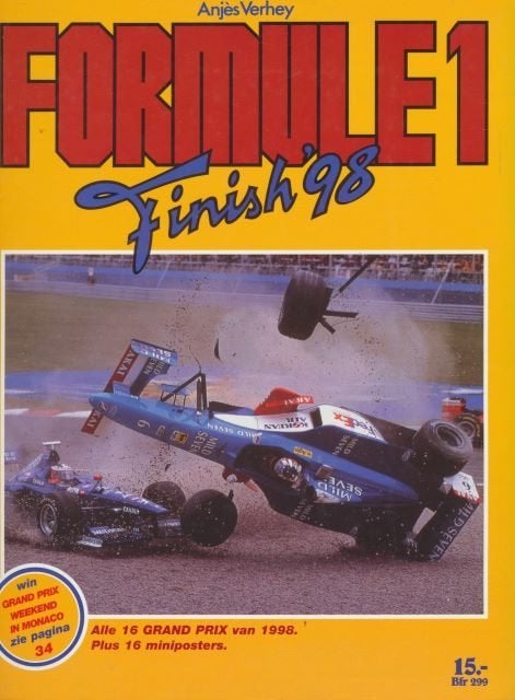 (sp79) Formule 1, Finish 98, Boeken, Verzenden, Gelezen