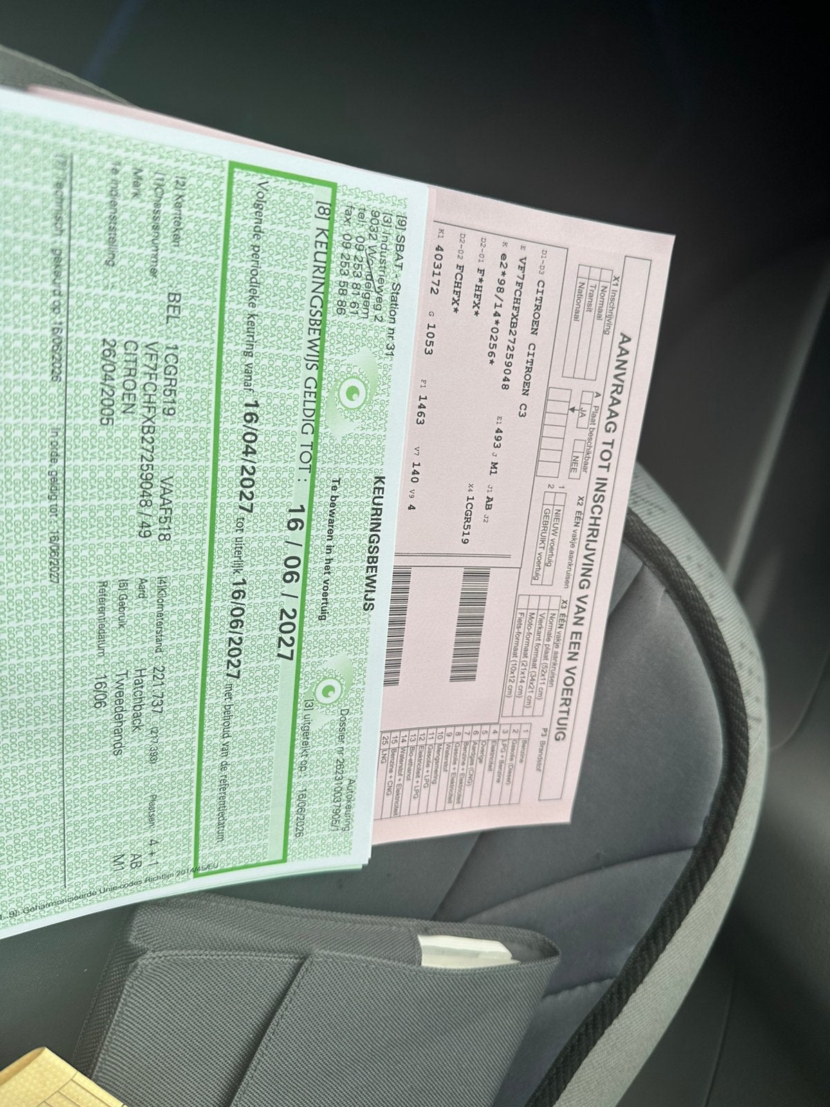 Citroen c3 benzine 09/2005 gekeurd voor verkoop 1250€, Auto's, 44 kW, Particulier, Euro 4, Airbags