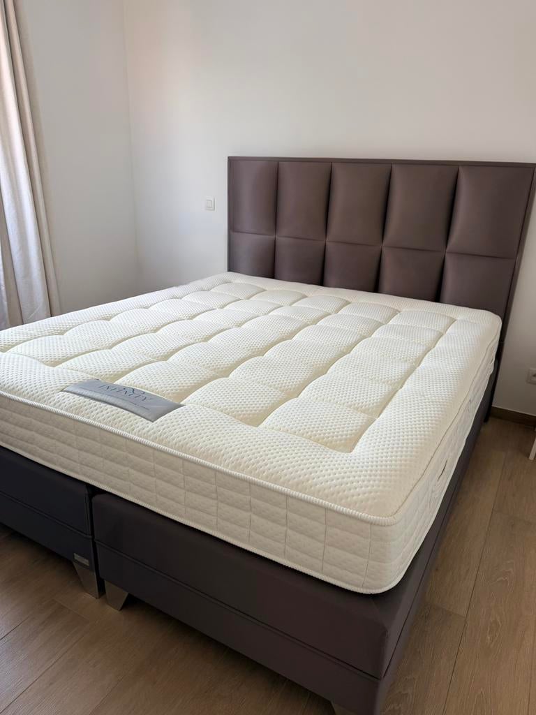Boxspring infinity Goossens, Comme neuf, Enlèvement, 180 cm, 200 cm