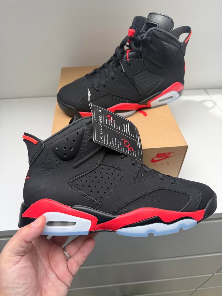 Nike Air Jordan 6 Retro Infrared Reverse Salesman 2026 P43, Enlèvement, Neuf, Chaussures