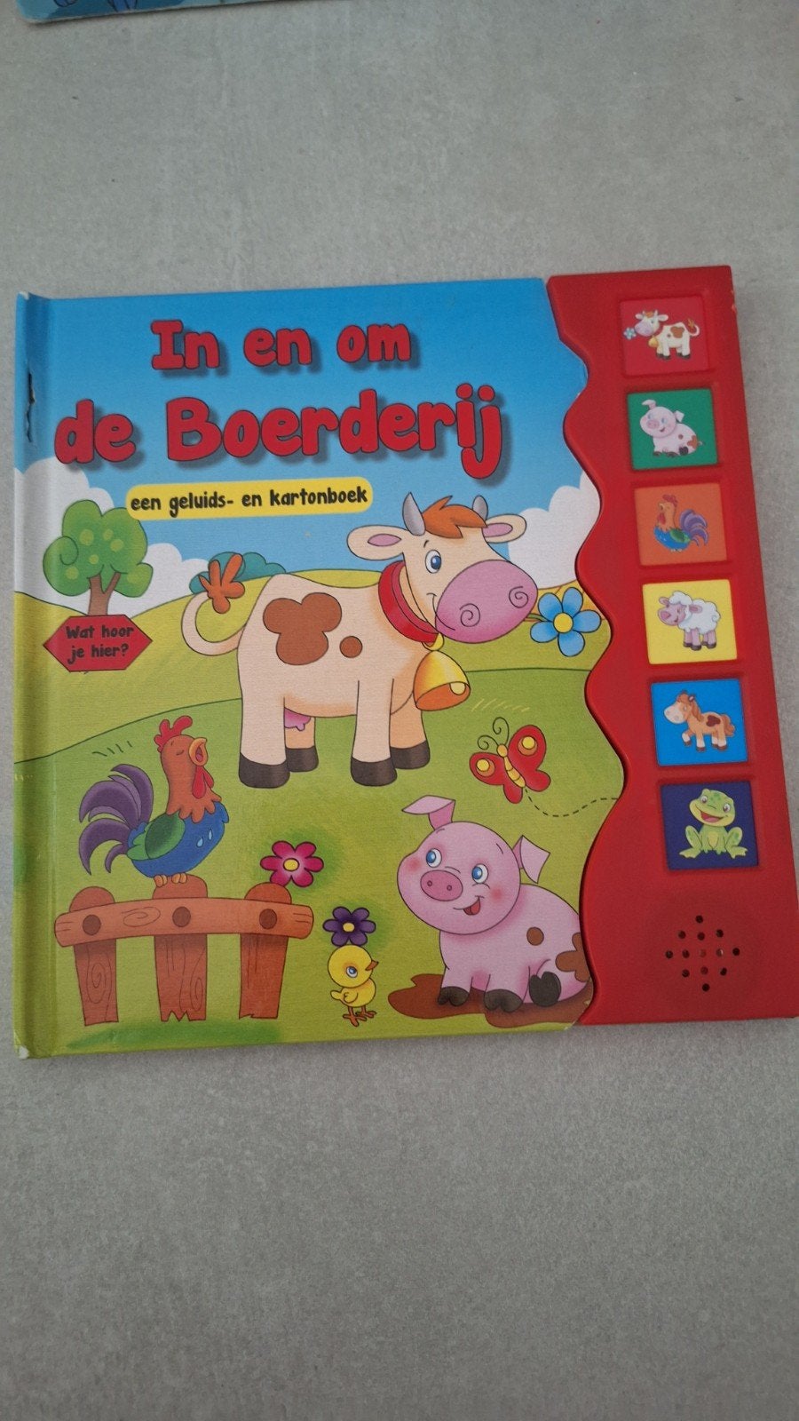 boerderij met muziek boek, Boeken, Ophalen, Gelezen, Uitklap-, Voel- of Ontdekboek