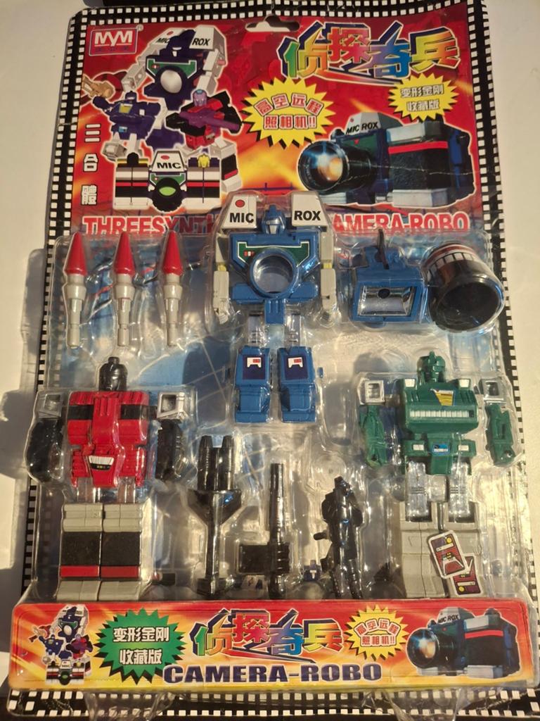 Réflecteur Transformers G1 Bootleg MOSC - Caméra Robo, Enlèvement ou Envoi