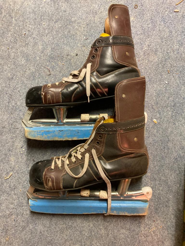 Ijshockey schaatsen vintage Polar, Sport en Fitness, IJshockey, Ophalen of Verzenden, Gebruikt, Schaatsen