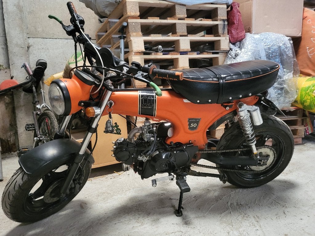 Skyteam 50cc 0range.., Fietsen en Brommers, Brommers | Honda, Gebruikt, Overige modellen, Ophalen of Verzenden, Klasse B (45 km/u)