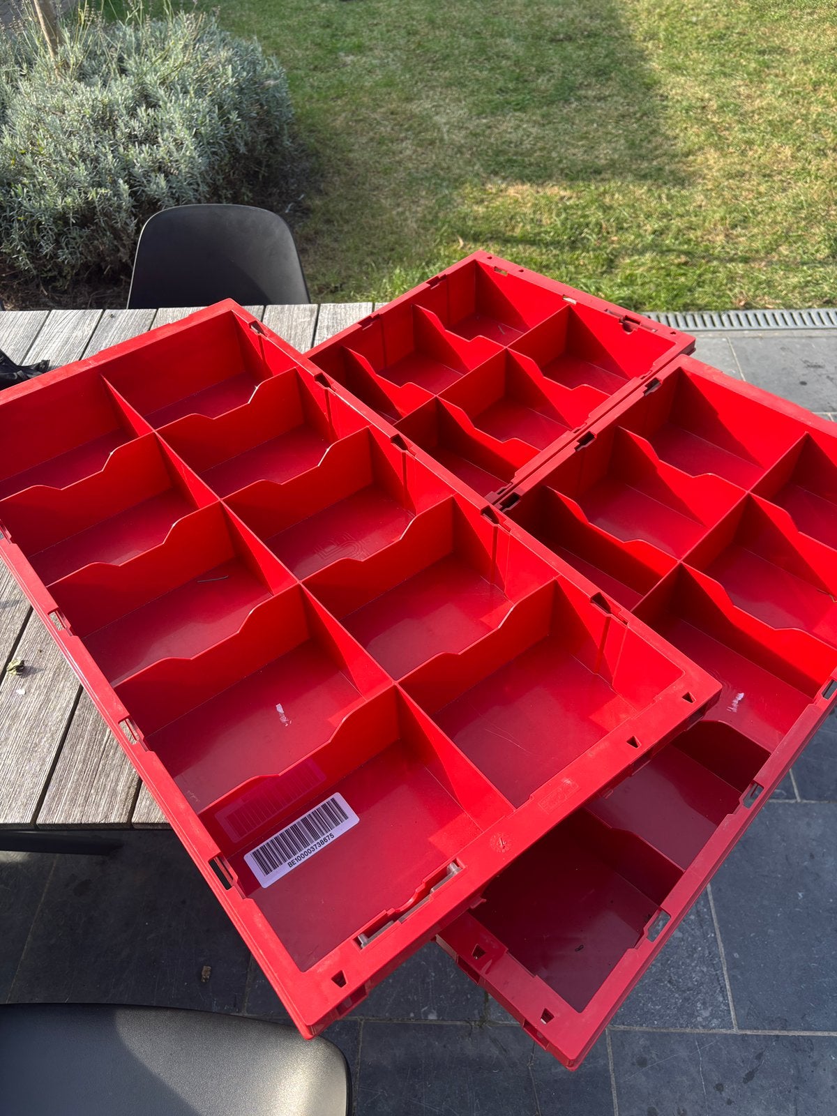 3x grote kunststof lade-indeling / organizer – 82x43cm, Ophalen, Gebruikt, 75 tot 100 cm, Overige typen