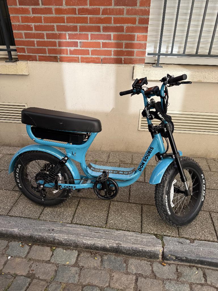 Fatbike Don Souris Capo Premium - Titan Blue, Fietsen en Brommers, Ophalen, Zo goed als nieuw