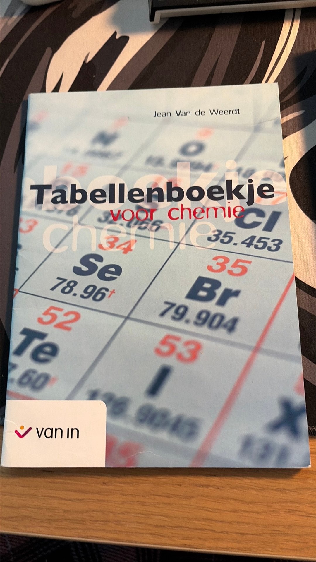 Tabellenboekje voor chemie, Boeken, Ophalen, Zo goed als nieuw
