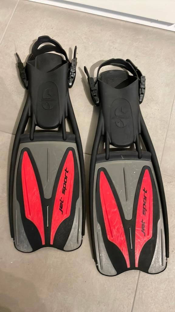 Vinnen open hiel Scunapro Jet Sport, maat S, Ophalen of Verzenden, Gebruikt, Zwem- of Duikvliezen