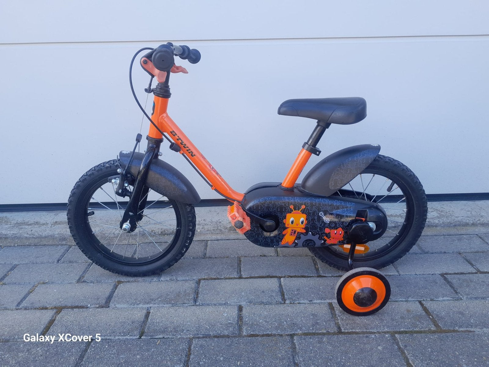 Decathlon eerste fietsje, Ophalen, Zijwieltjes, Btwin Decathlon, Schijfrem