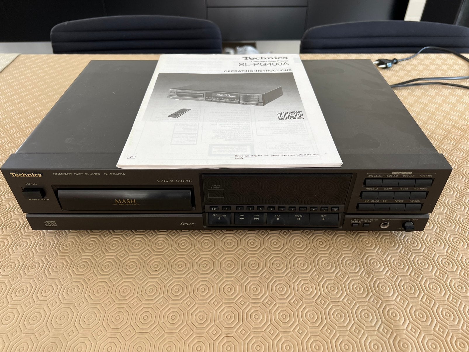 Technics SL-PG400A CD-speler, Audio, Tv en Foto, Ophalen, Gebruikt, Overige merken, Wisselaar