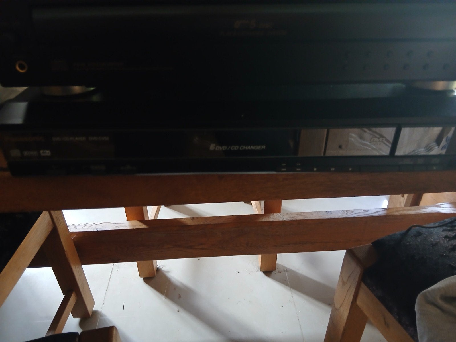 Panasonic DVD-CV52 – 5-Disc DVD/CD Changer (Wisselaar), Ophalen