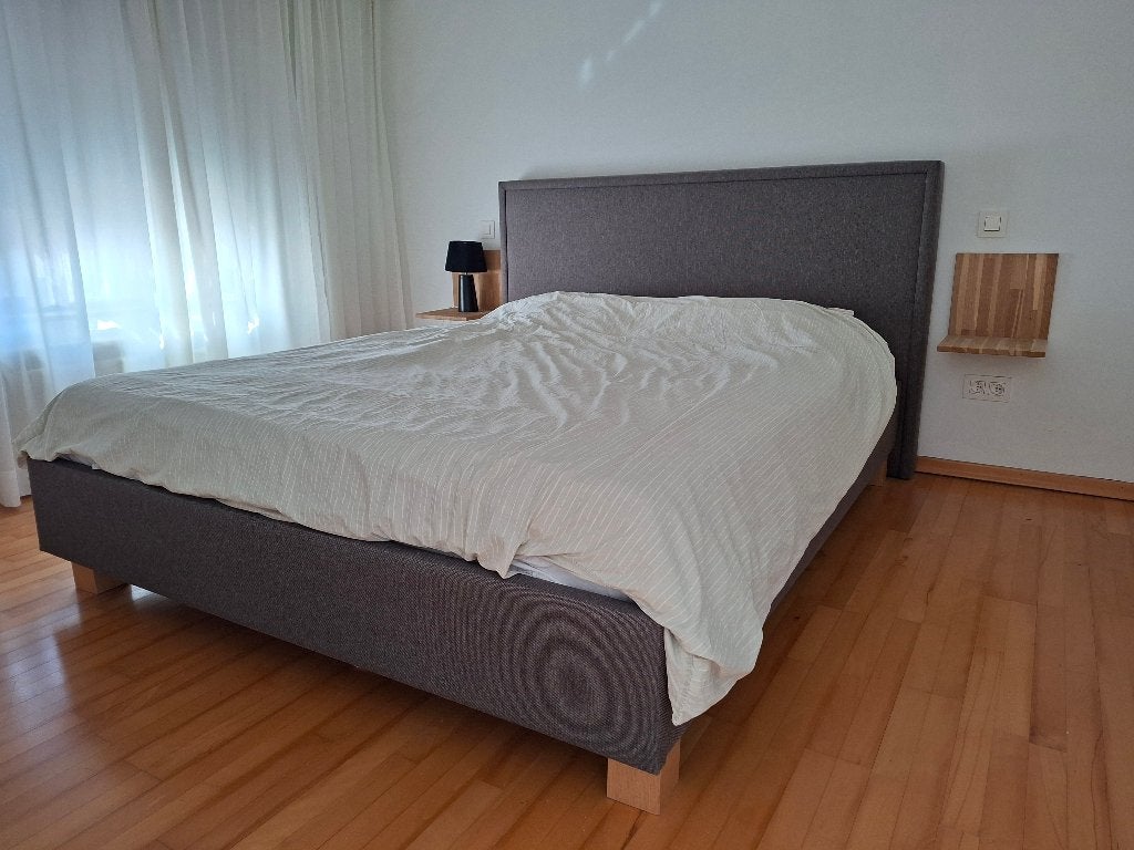 Tempur bed, Huis en Inrichting, Ophalen, Tweepersoons, Zo goed als nieuw, 200 cm
