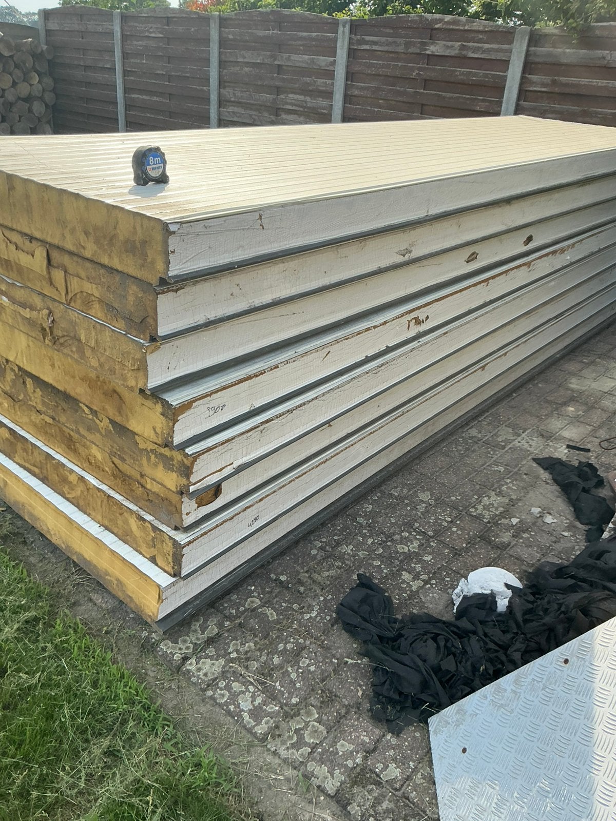 Sandwish-panelen 14cm dik, Doe-het-zelf en Bouw, Isolatie en Afdichting, Ophalen, Gebruikt, Overige materialen