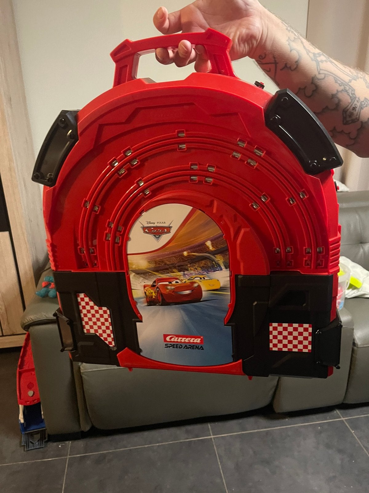 Racebaan Cars, Ophalen, Gebruikt, Afstandsbediening