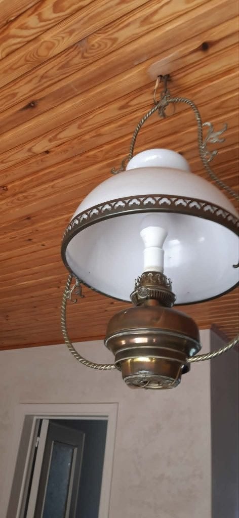 PLafondlamp, Ophalen, Gebruikt, Overige materialen