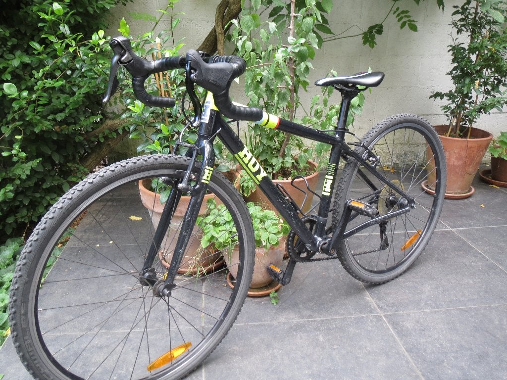 Gravel bike 26 inch, Fietsen en Brommers, Ophalen, 20 inch of meer, Gebruikt, Velgrem