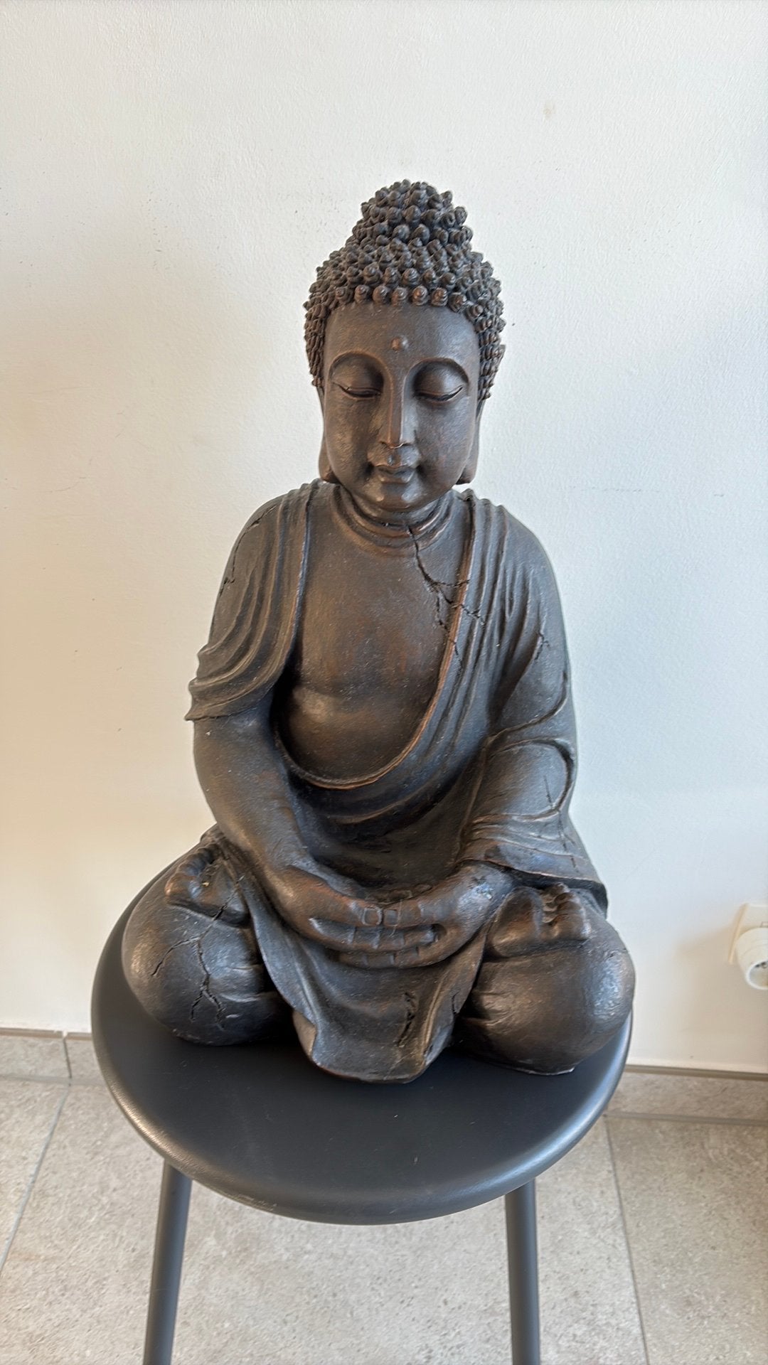 Statue Bouddha XL 55cm, Enlèvement, Comme neuf