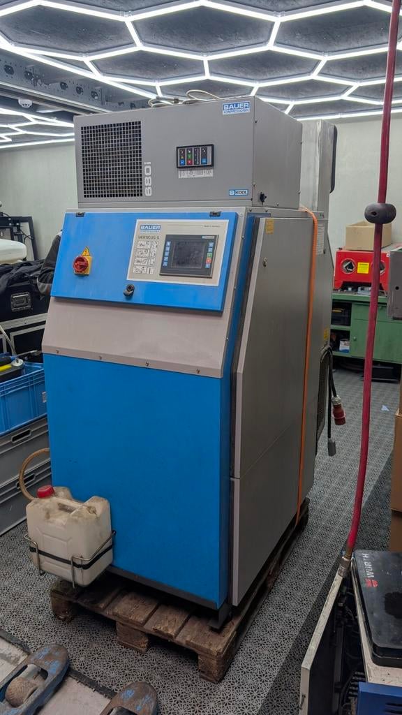 Professionele hogedruk compressor - Bauer Verticus 5, Ophalen