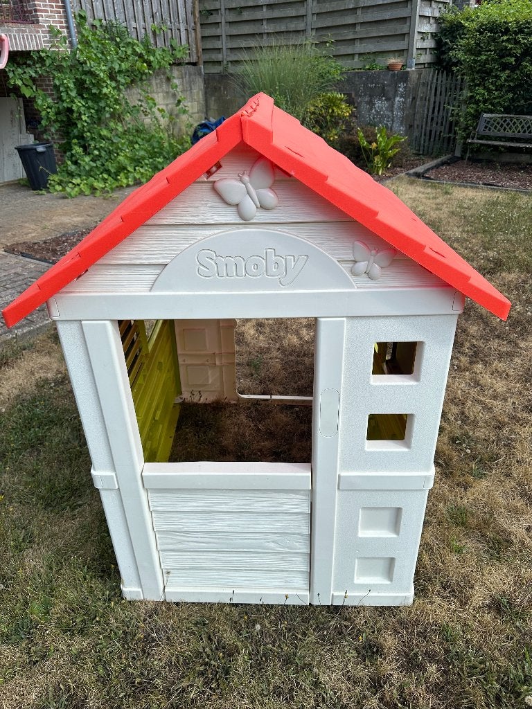 Speelhuisje smoby, Ophalen