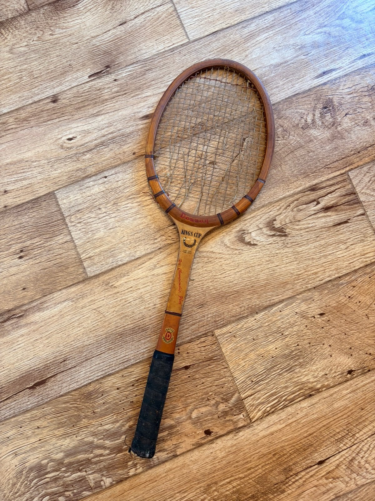 raquette de tennis en bois Donnay, Autres marques, Raquette, Enlèvement, L0