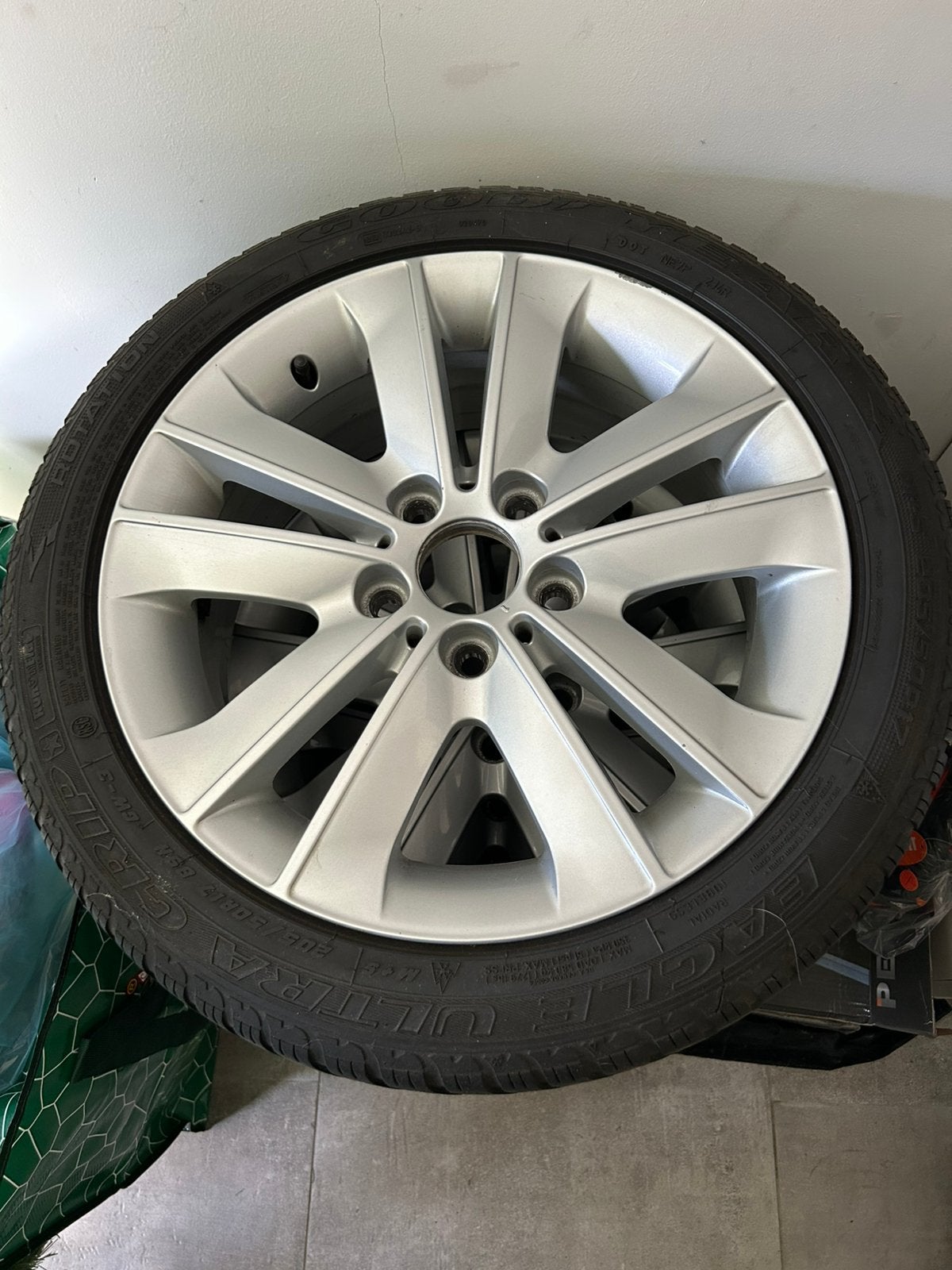 Wintervelgen + banden voor BMW 2-serie, Auto-onderdelen, Banden en Velgen, Nieuw, 17 inch, Ophalen