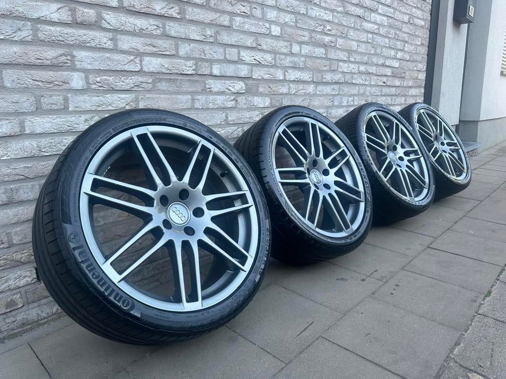 Audi rs4 19inch 5x112 velgen met banden, Auto-onderdelen, Banden en Velgen, Ophalen