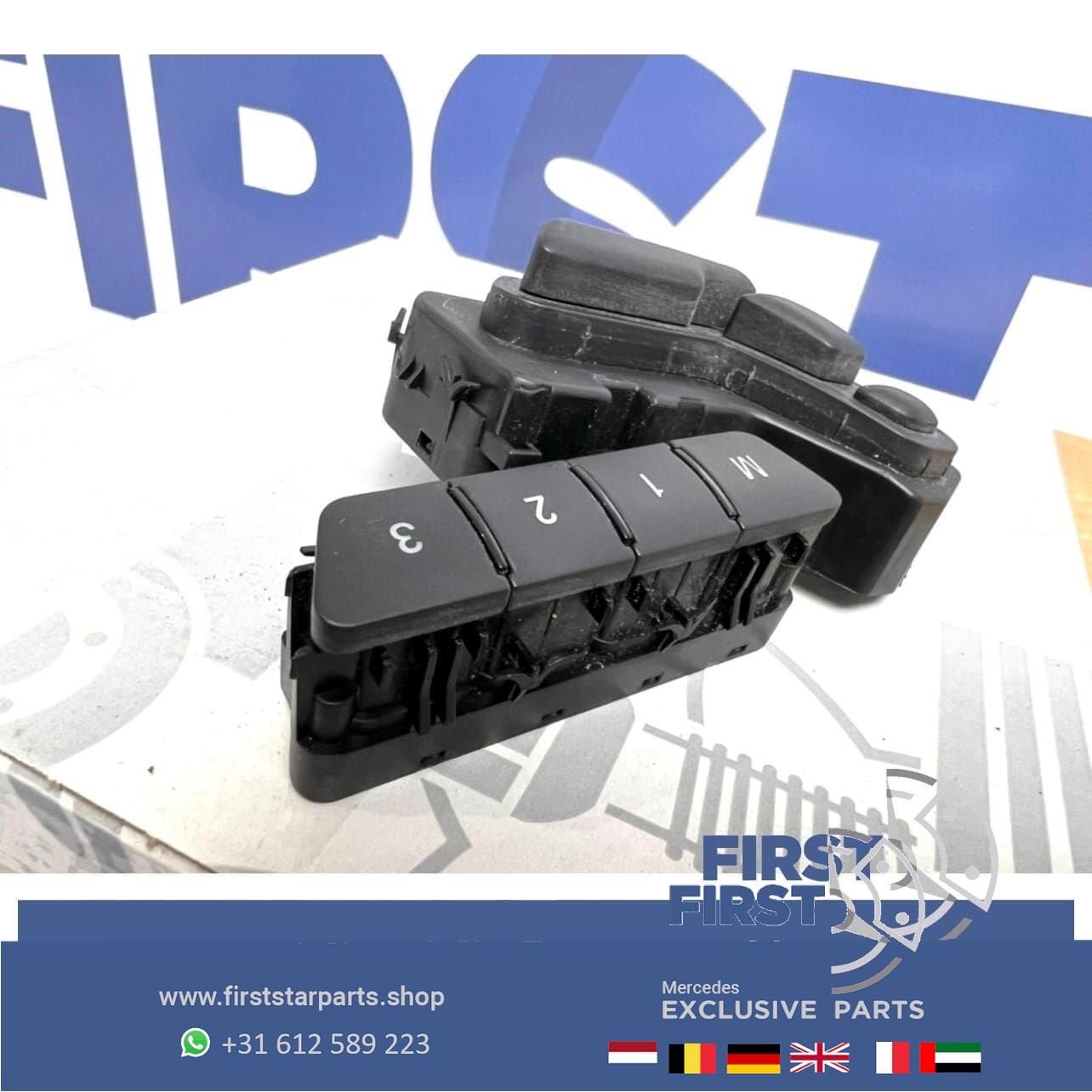 W176 W117 W156 45 AMG ELEKTRISCHE STOEL BEDIENING KNOPPEN ME, Gebruikt, -, Ophalen of Verzenden, -