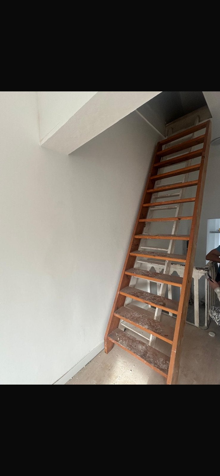 Houten trap uitstekende staat, Ophalen, Zo goed als nieuw, Trap