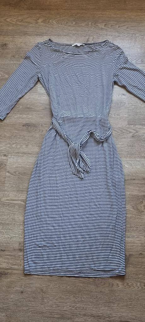 blauw wit kleed Four Roses maat 36 of smal, Kleding | Dames, Blauw, Ophalen of Verzenden, Zo goed als nieuw, Maat 36 (S)