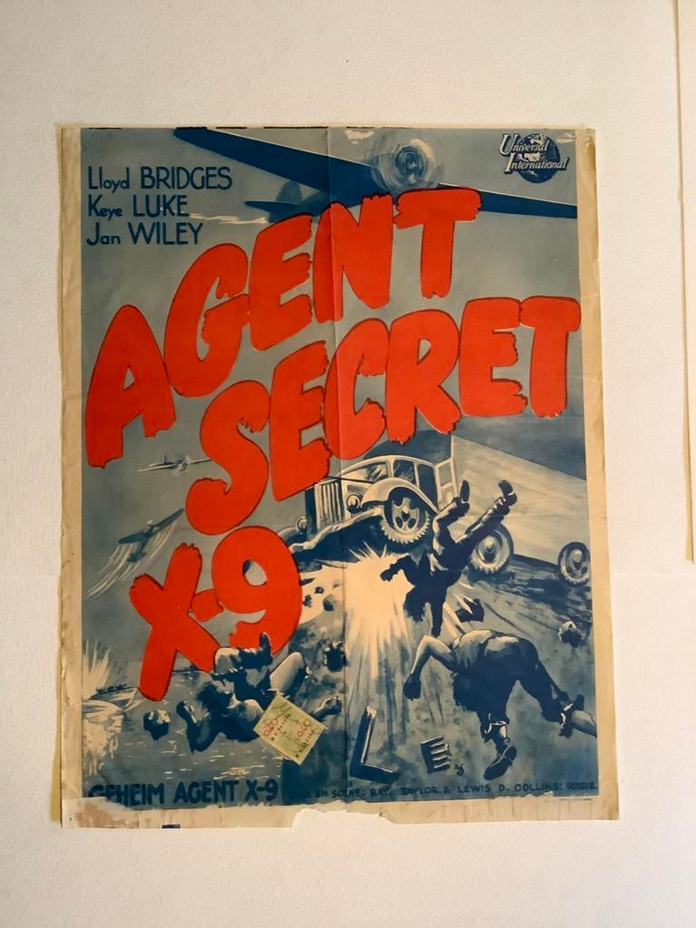 Collectie oude cinema affiches, Verzamelen, Ophalen, Zo goed als nieuw