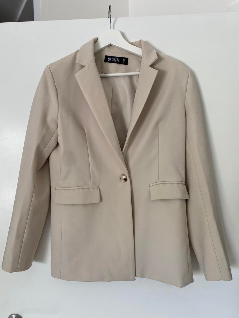 Blazer Guts & Gusto S beige, Enlèvement ou Envoi, Comme neuf, Taille 36 (S), Beige