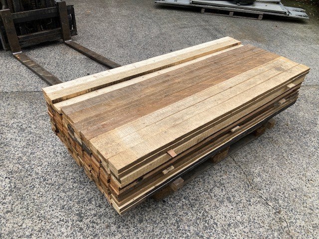 120 PLANKEN 1800 MM  80 X 25 MM, Doe-het-zelf en Bouw, Hout en Planken, Ophalen, Gebruikt, 25 tot 50 mm, Grenen