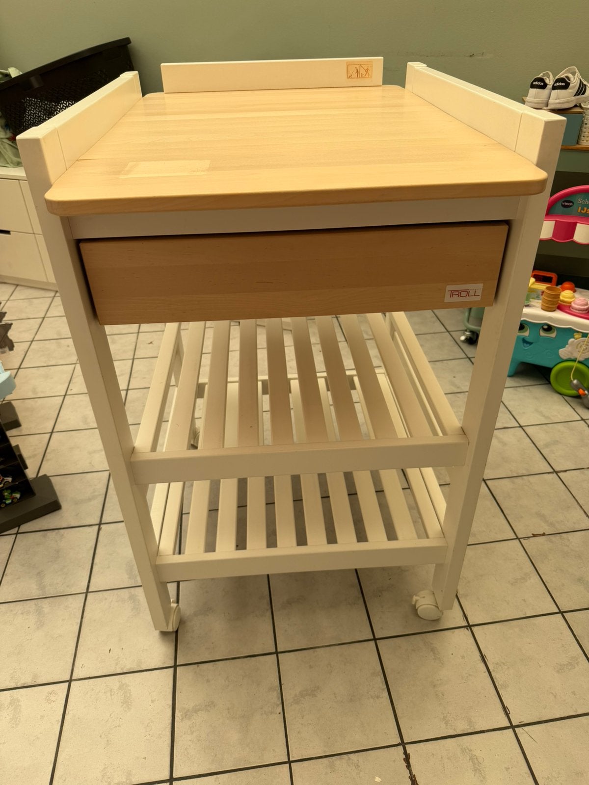 Troll luiertafel met lade, Kinderen en Baby's, Ophalen, Gebruikt, Overige typen