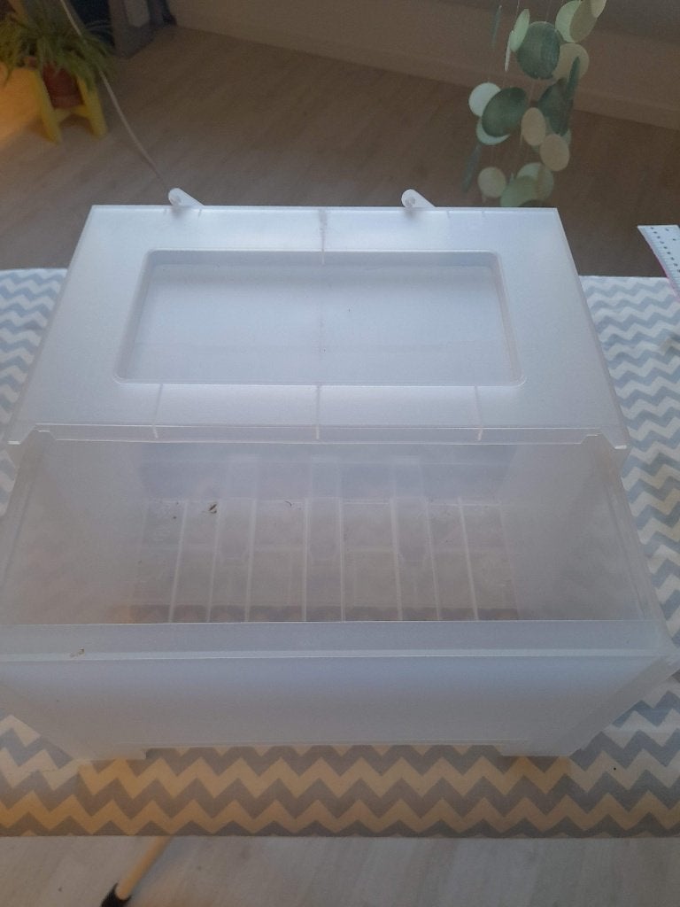 Set van opbergladeboxen - Ikea Kupolreeks, Overige stijlen, Kunststof, Ophalen of Verzenden, Zo goed als nieuw