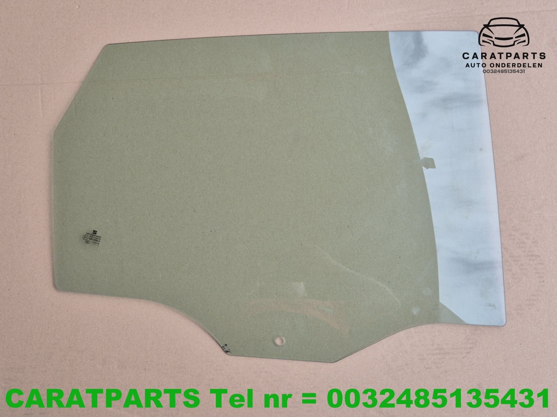 6F9845026B Seat Arona portierruit arona deur ruit, Gebruikt, Autovia A-2, Km 585 585
08760  Martorell, ES, SEAT S.A., Customercare@seat.es