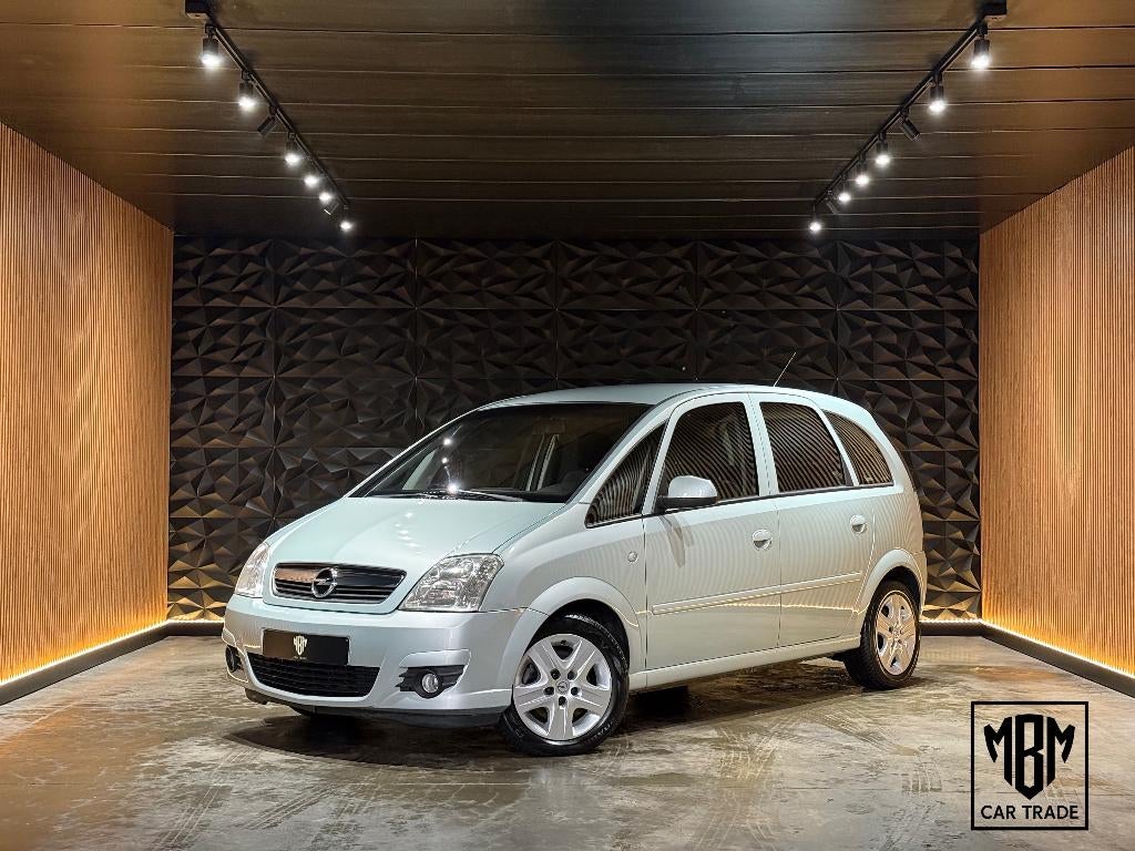 ✅ Opel Meriva 1.4i GARANTIE Airco *** 75.900 km ***, Auto's, Voorwielaandrijving, Zwart, 4 cilinders, Bedrijf