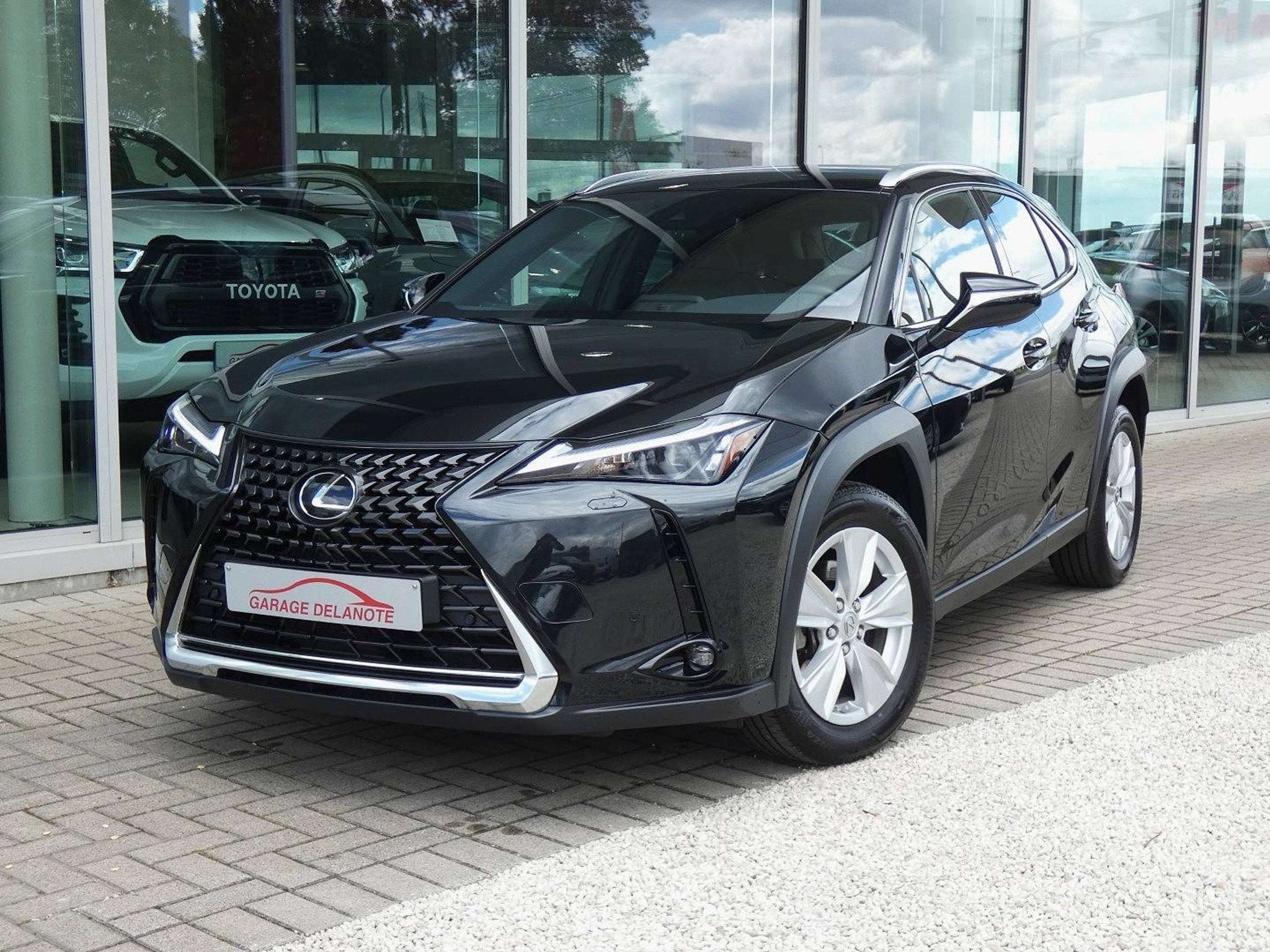 Lexus UX 250H HYBRID +ZWART LEDER +Zetelverwarming +Dodehoek, Autos, Achat, Entreprise, Noir, 5 portes