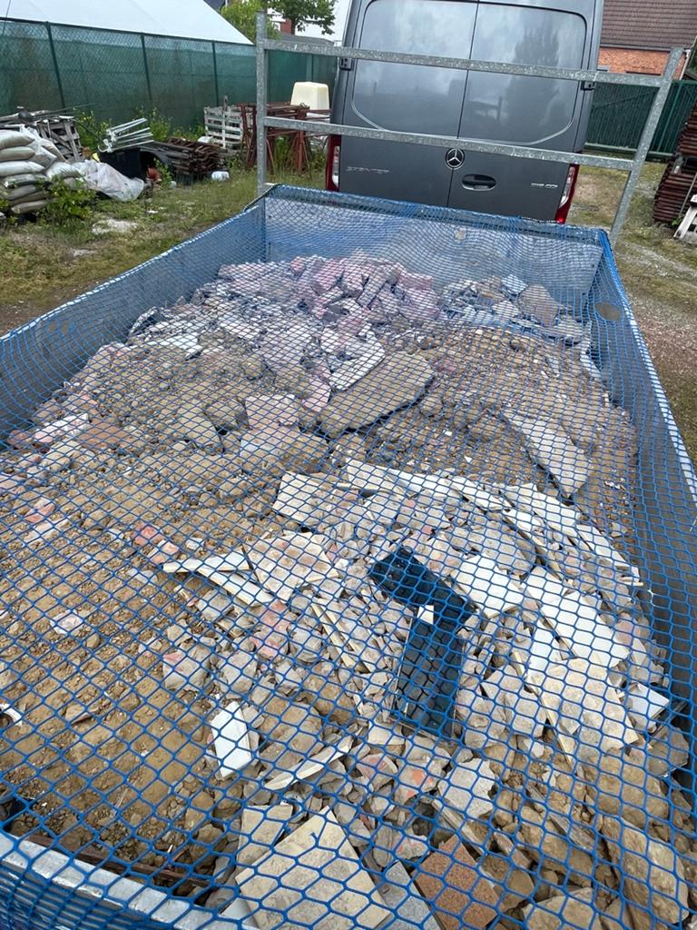 Uw zand of steenpuin komen opladen, Enlèvement, Comme neuf